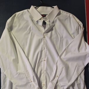 JF J.Ferrar Classic White Dress Shirt